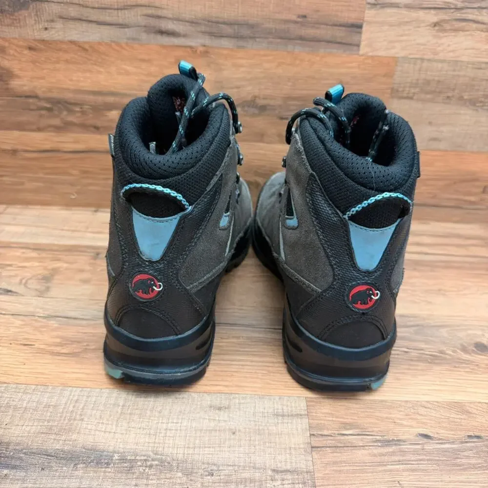 Mammut Granite GTX Boots M7 Wo’s 8.5  Brown Nubuck Vibram Hiking Waterproof
